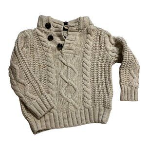 Baby GAP Pullover Cable Knit Sweater Infant Size 12-18 months Very gently used c